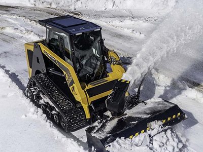 China-Made Track Skid Steer Loader for Snow Removal
